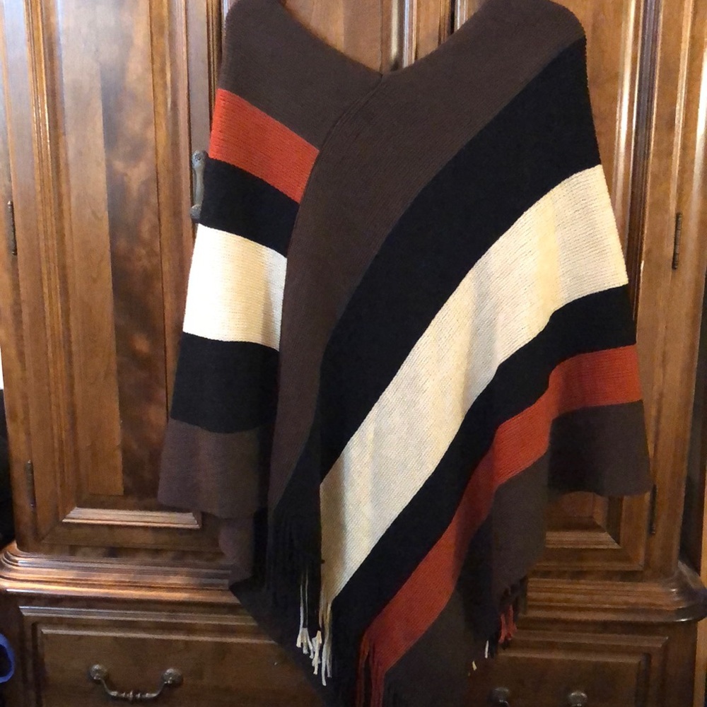 Fringed Poncho